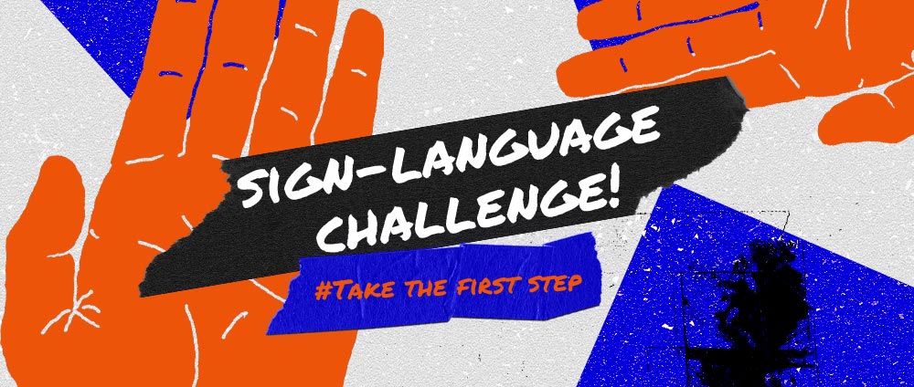 say thank you in sign language challenge